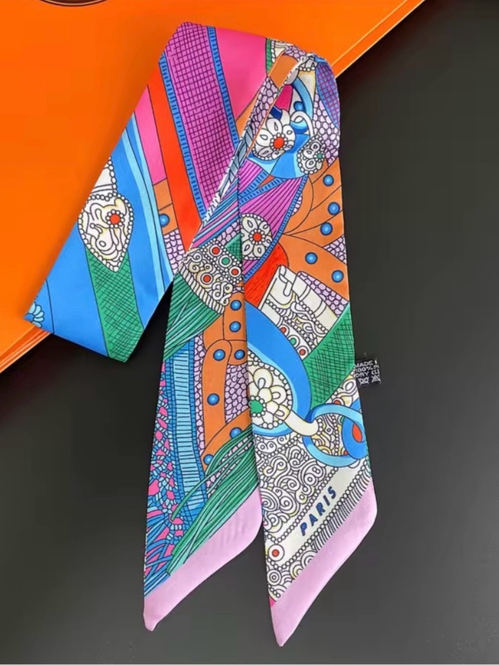 NWOT Twilly Scarf in Multicolor
Floral Geometric